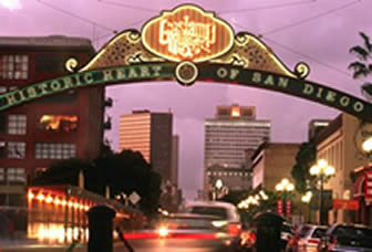 Gaslamp District, Night Scene
