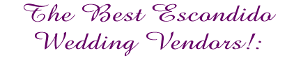 Escondido Wedding.